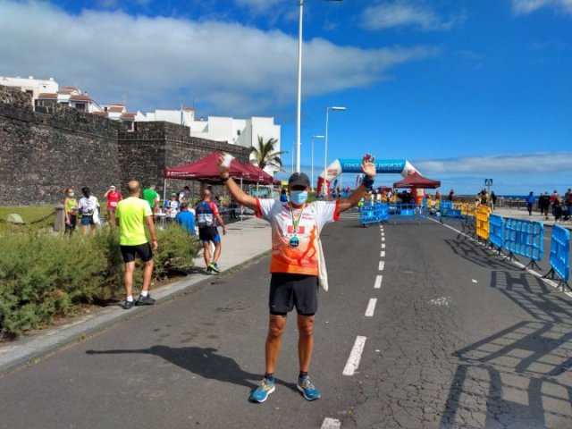 07.02.2021: Halbmarathon auf La Palma